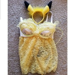 Pikachu LED Rave Bra Pikachu Costume Halloween